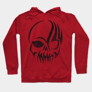 Tribal Grunge Skull Hoodie